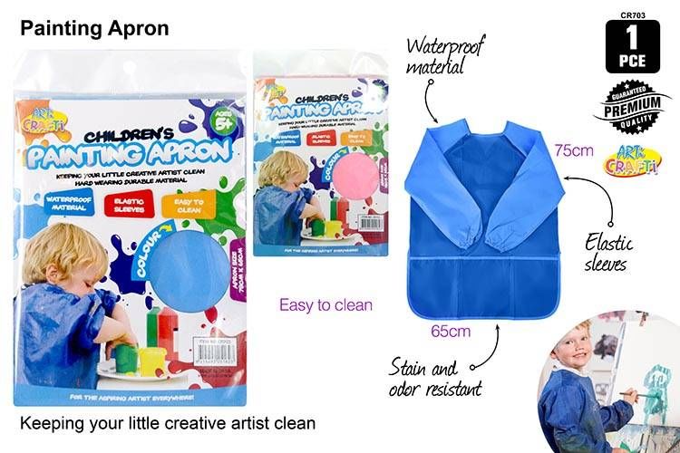 Childrens Craft Apron 65 x 78cm Lge